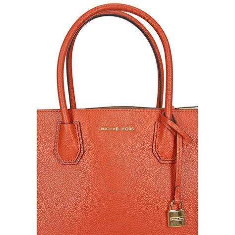michael kors mercer tote orange